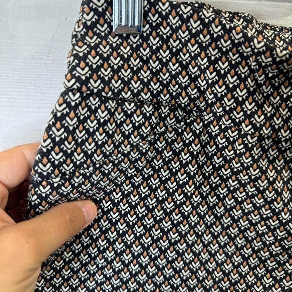 Versona Women's Pull On Modern Patterned Pants Size 6 - Picture 5 of 9